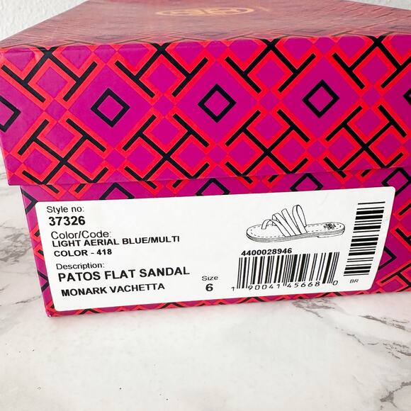 Tory Burch Colorful Strappy Sandals - Picture 3 of 9